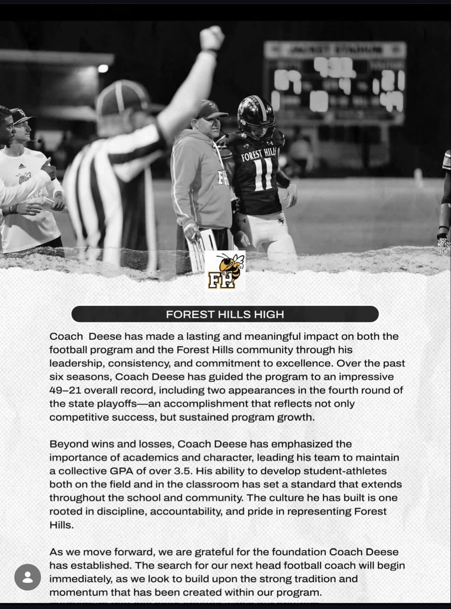 Forest Hills High School tweet media