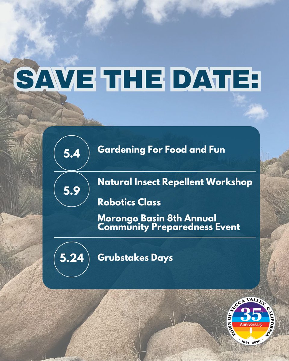 Town of Yucca Valley tweet media