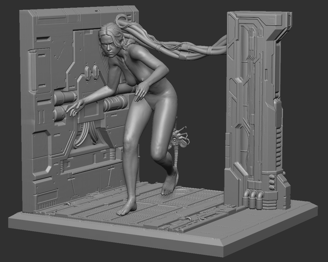 AngeloMonta's tweet image. cults3d.com/en/3d-model/ar…
Alien Romulus - Rain Carradine
#alien #figure #3dprintable