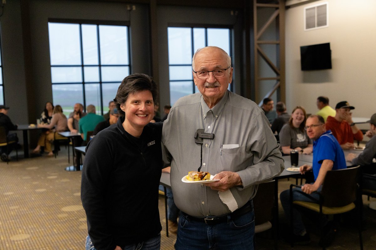Kinze's tweet photo. Happy Birthday, Jon!

Too wet to be out planting today, so we celebrated the next best way—with cinnamon rolls. https://t.co/Q3rb0o4bHX