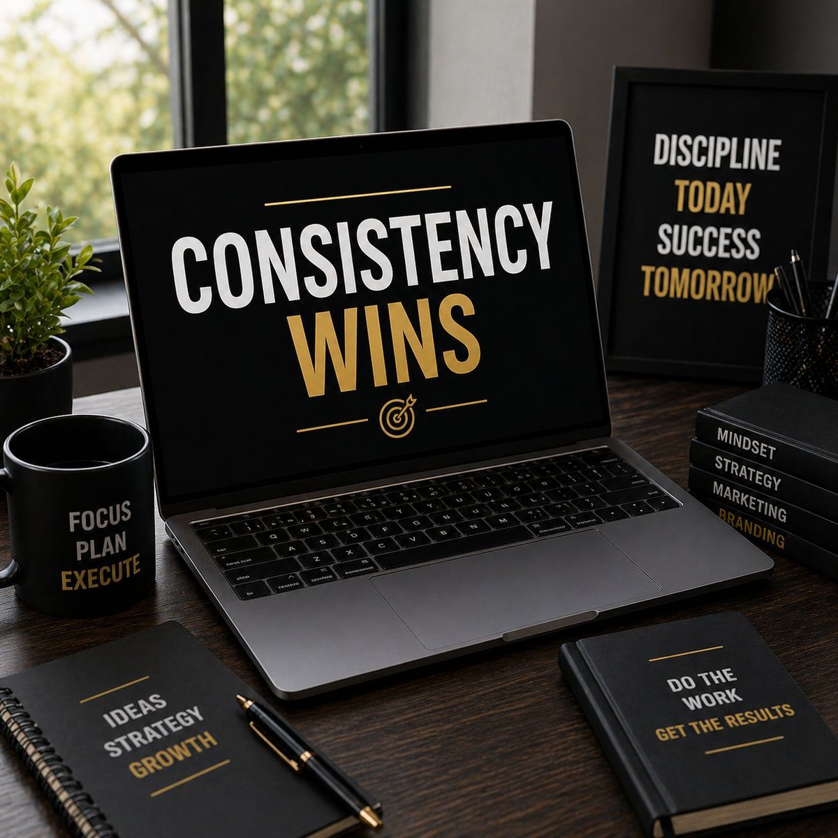 BradCaseFDE's tweet image. Consistency wins where motivation fails. Show up, stay sharp, improve daily, and let disciplined action build the result. #SuccessMindset #ConsistencyPays #EntrepreneurLife #GrowthMindset #BusinessSuccess
