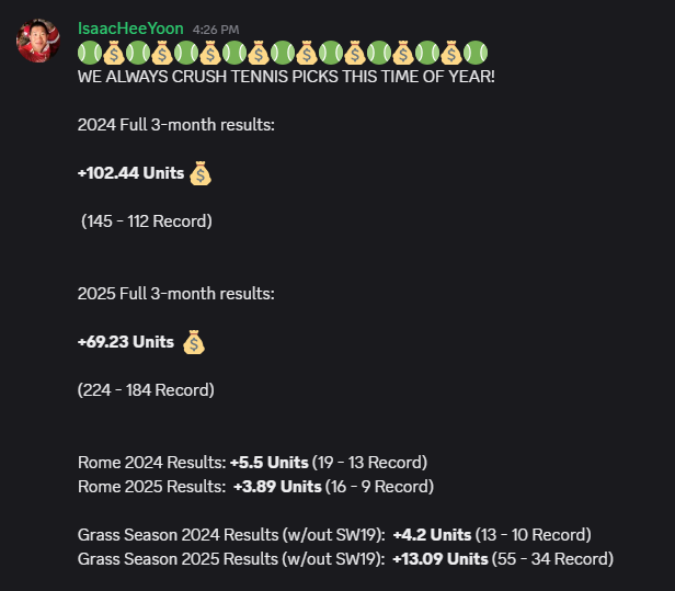 Tennis Whisperer | IsaacHeeYoon tweet media