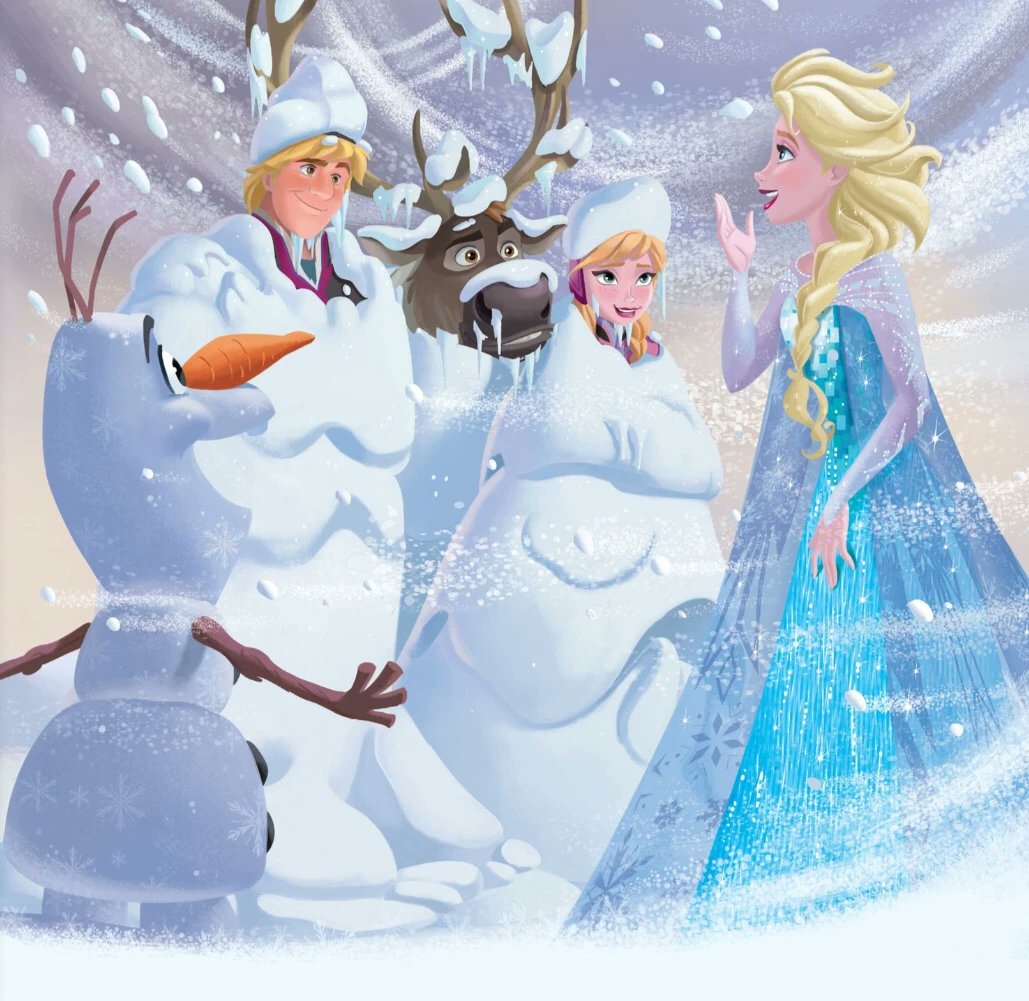 Disney_Wiki's tweet image. Today marks the 11th anniversary of the #Frozen book, "Spring Fever".
Join in the fun as Anna and Elsa host a parade, search for a mysterious monster, have a royal sleepover, and head to the Ice Games! With so much fun to be had, you'll wish it were spring all year!