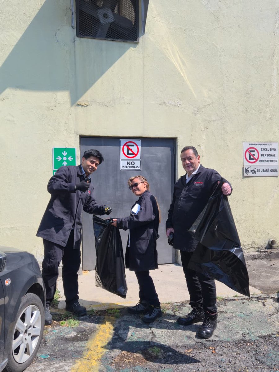 AWChesterton's tweet photo. 🌍🌱#EarthDay 2026 in action! Chesterton employees worldwide joined our annual clean‑up day, making a positive impact locally! These snapshots from Groveland, MA and Mexico show what teamwork for the planet looks like. Thanks to all who participated! https://t.co/7OFRmfeg2s
