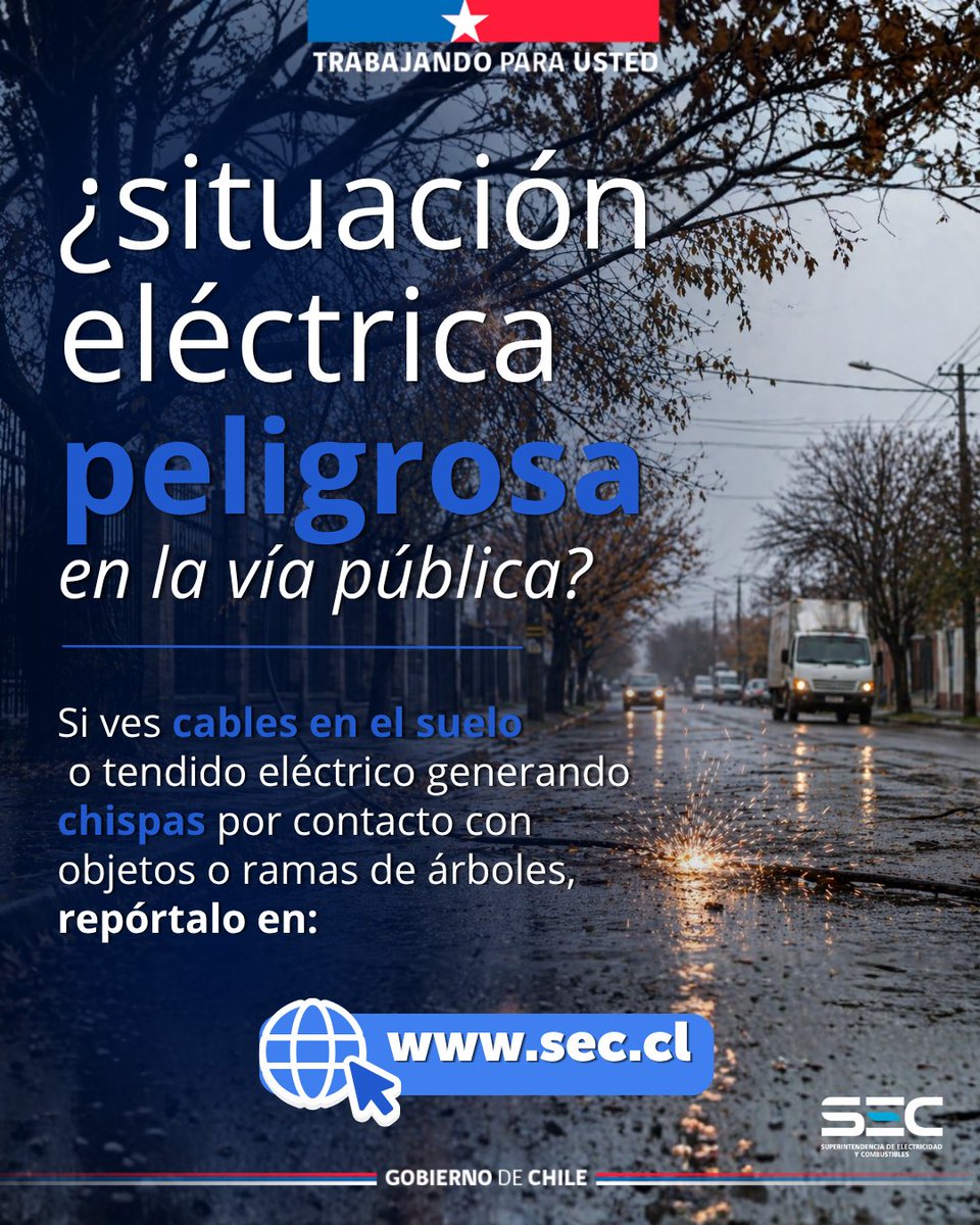 Superintendencia de Electricidad y Combustibles tweet media