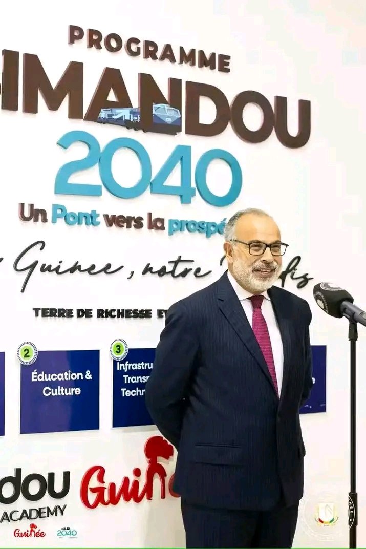 daye_med's tweet image. 🇬🇳#Simandou2040 #program:The Minister Director of cabinet of the presidency Excellency Mr Djiba Diakité Ministre @djisanfina .
