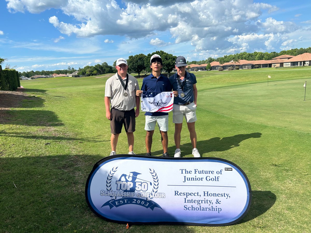 Top50JrGolf's tweet photo. Congrats to our Champions at the Providence Spring Open!

Boys 15-18: 1st David Stone Blackburn (69,73), T2nd Colton Craft (72,71) and Jacob Watson (69,74)

Boys 11-14: 1st Coby Jenkins (71, 82) , 2nd Evan Craft (76.,79) and 3rd Hershel Butts (75,81)

Coed: 1st Quinn Ruble (68) https://t.co/FtbhEsyKWk