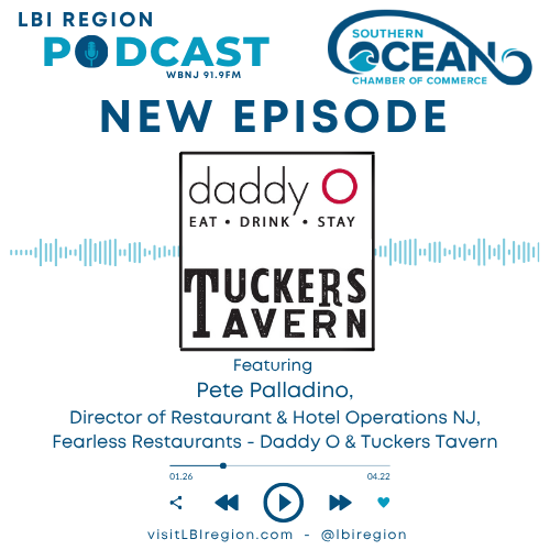 LBIregion's tweet photo. The latest episode of the LBI Region Podcast is up! 

Listen now: https://t.co/A7X04lHRr0 or watch on YouTube: https://t.co/a96UiJkbry https://t.co/QC1Azkwfkt