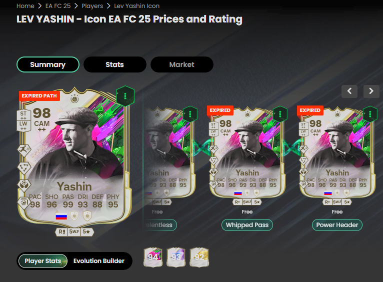 rafaelcostagg's tweet photo. @AD0LFZ Realmente!
O que faz muito sentido é o Yashin ter uma cartinha de MEI com 96 de chute, 99 de passe, 93 de drible e 95 de físico. Um GOLEIRO que morreu 30 anos atrás tem mais pontos de passe que o Bruno Fernandes.

Mas isso não quebra a experiência do jogo, né? rsrsrs https://t.co/Xqkt9L9I3C