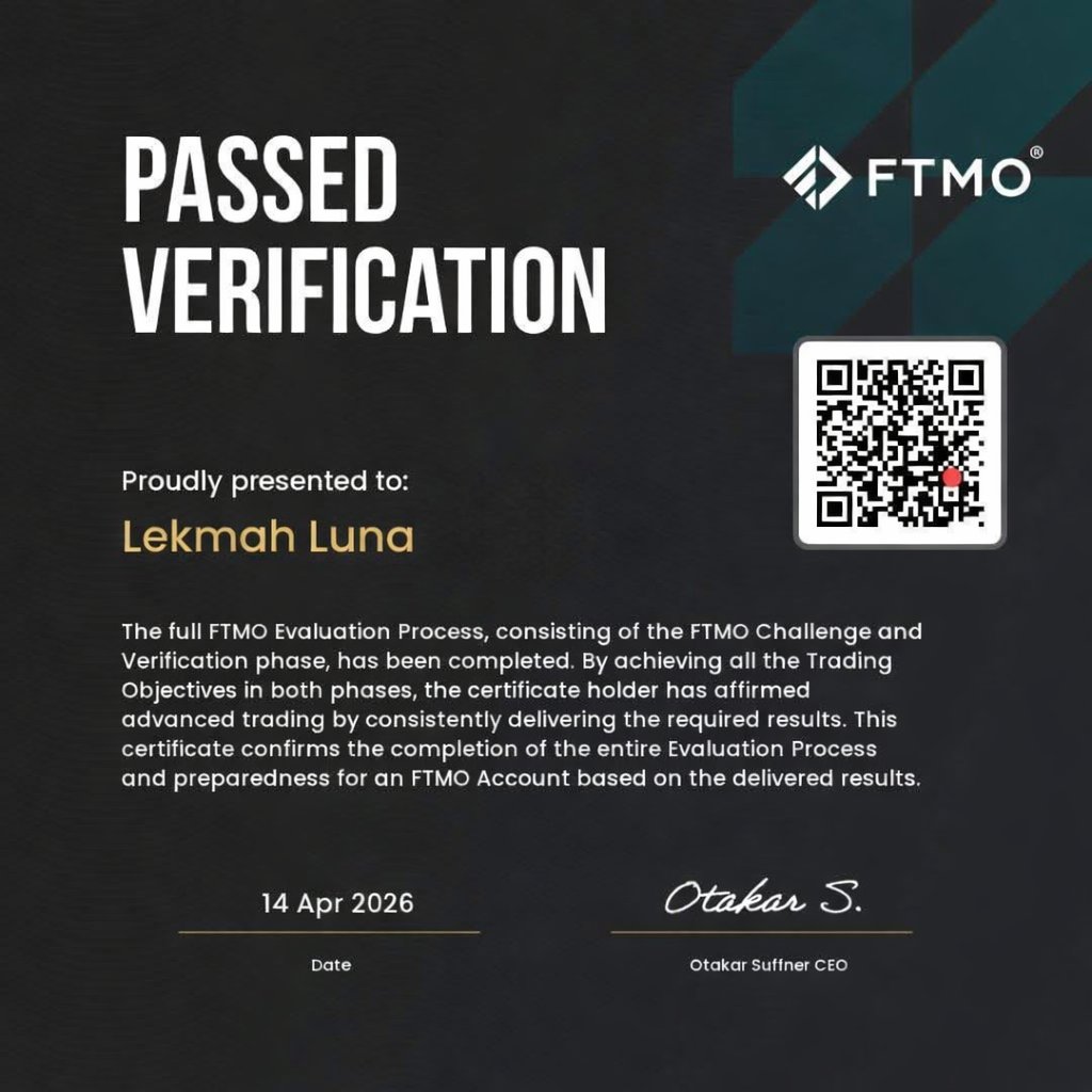 lekmahtech3's tweet image. 14 days ago, I posted my passed verification.

Today… payout received ✅

No noise.
No overtrading.
Just discipline and a system that follows rules.

#ForexCommunity #TheFundedTrader #TradingStrategy #RiskManagement