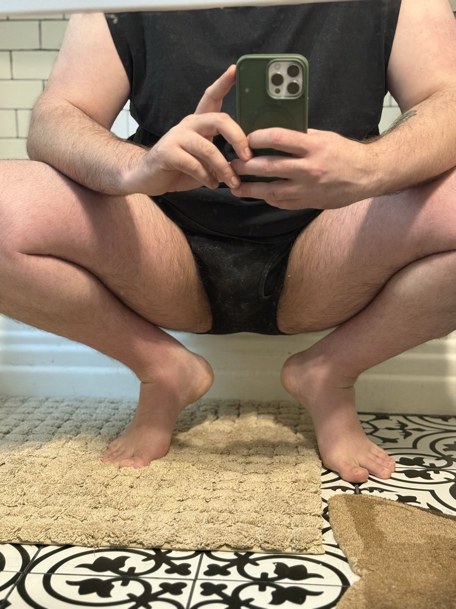 Flowerdaddy87's tweet photo. So these CKs are on the small side. Just wanted to try them on after using them as a cum rag for the last 2 months. #cumrag #dirtyunderwear https://t.co/paj0tkfG6M