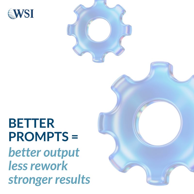 wsiyds's tweet image. AI tools are becoming part of everyday work. Prompt quality now matters as much as the AI tool itself. If your team uses AI for marketing, writing, or research, review how prompts are written.

marketing.wsiworld.com/ai-prompt-ebook

#AI #ArtificialIntelligence #WSIYourDigitalSuccess