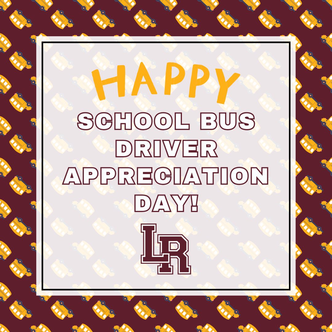 LRSDWildcats's tweet image. Happy School Bus Driver Appreciation Day! A big thank you to our bus drivers and aides for the care, patience, and dedication they show every day. They help our Wildcats start and end each day safely, and we are so grateful for all they do! #WeAreLR