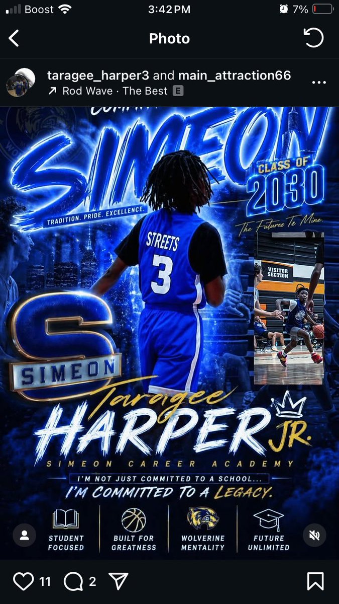 TheCoachHarp's tweet image. Nephew !!!! Great Nephew !!! Proud of you young man !!!!
Keep up the Hard Work!!! 🦾🏀🏀
#Harper