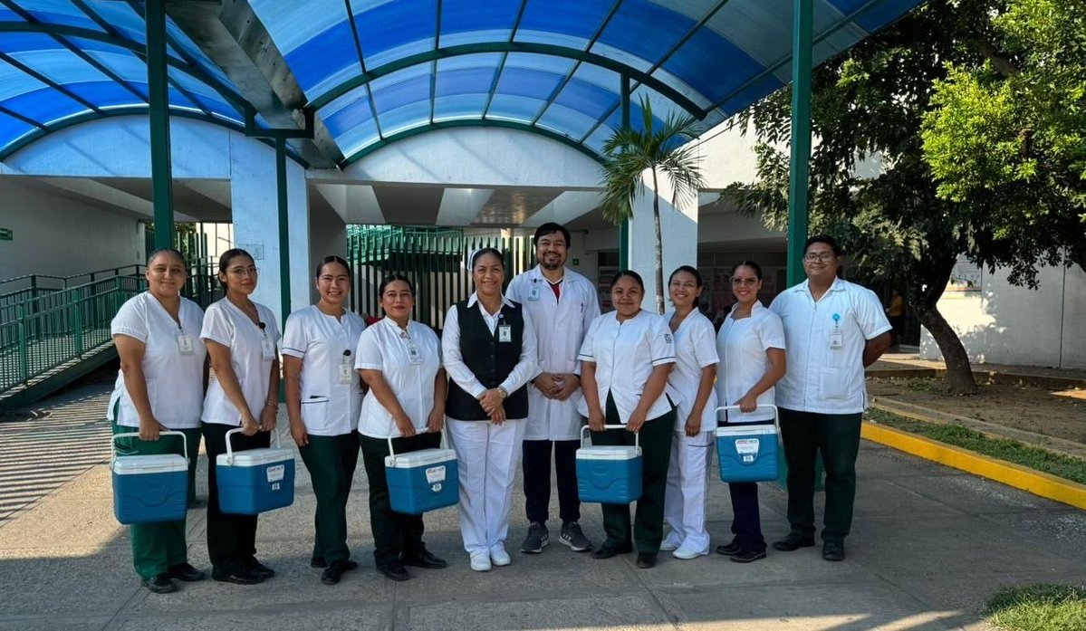 Participa <a href="/Tabasco_IMSS/">IMSS Tabasco</a> en la Primera Semana Nacional de Vacunación 2026
La campaña se realiza del 25 de abril al 2 de mayo de manera simultánea con la Semana de Vacunación en las Américas.

Más información en 👇👇

m.facebook.com/story.php?stor…