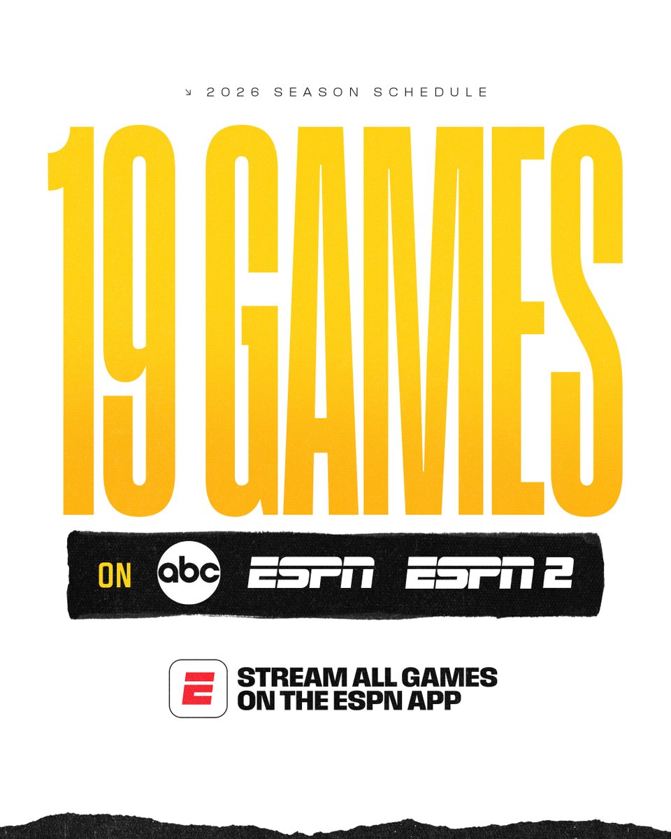 PremierLacrosse's tweet photo. Your 2026 PLL &amp; WLL viewing guide is here. 📺🥍

Every game. All season long. With @ESPN. https://t.co/JBCWOf4HCy