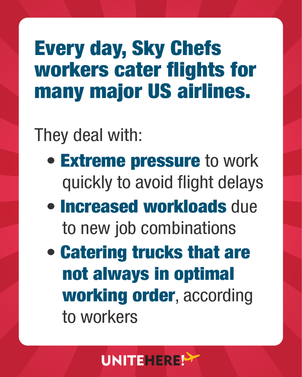 unitehere's tweet photo. Today is Workers Memorial Day, and drivers for LSG Sky Chefs are still asking… ARE WE SAFE?

They're set to keep fighting until EVERY worker is safe on the job. https://t.co/aOuyBoSpmn