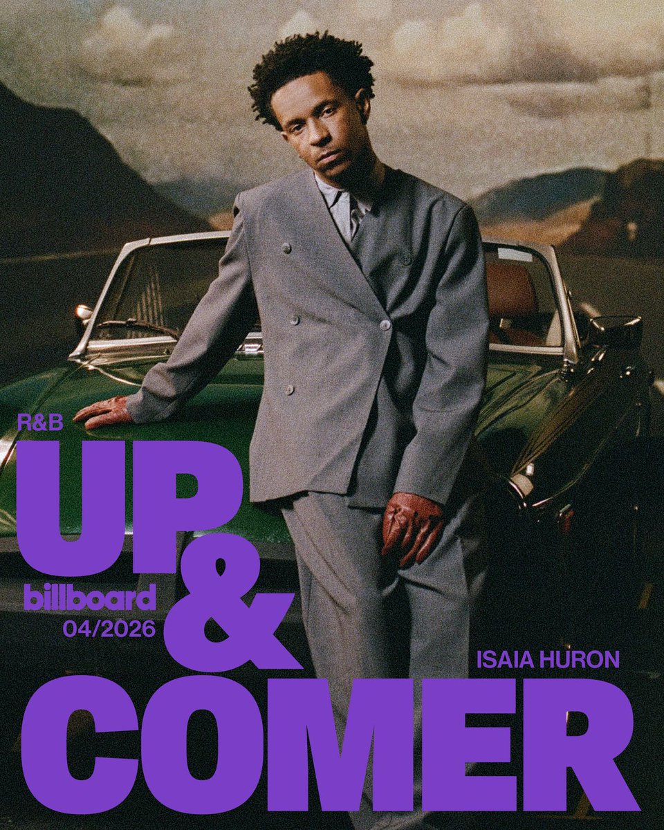 billboardhiphop's tweet photo. .@isaiahuron Is Billboard’s Up-and-Coming R&B Artist of the Month for April 2026 🌟

The rising R&B voice tapped into the calm of South Carolina to create 'Mr. Lovebomb,' a 10-track project built in just seven days that dives into the highs and lows of modern love through a fictional character who keeps running toward romance — no matter the cost.

Billboard spoke to April’s R&B Up and Comer of the Month, about the creation of 'Mr. Lovebomb,' dating in 2026 and why he finds beauty in recording at home over a traditional studio setup: https://t.co/K4fqcZMKjJ

📸 Courtesy of RCA Records