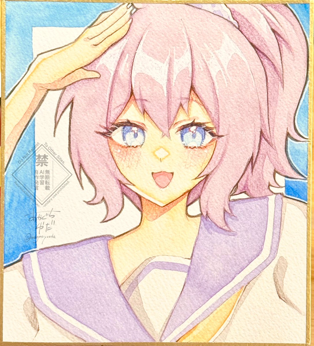 明日は全艦東へ!3です!!
冬コミ新刊セットと手描きイラスト複数持っていきます～!🥳

個人的に好みな感じに塗れた
青葉ちゃんと衣笠さん激推しです🥰👍 