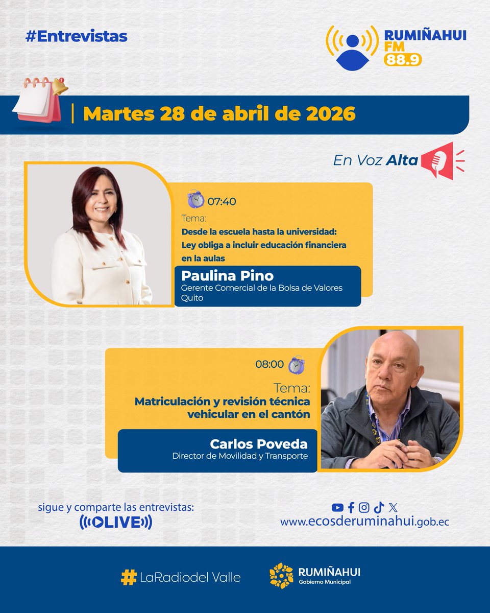 Rumiñahui FM 88.9 tweet media