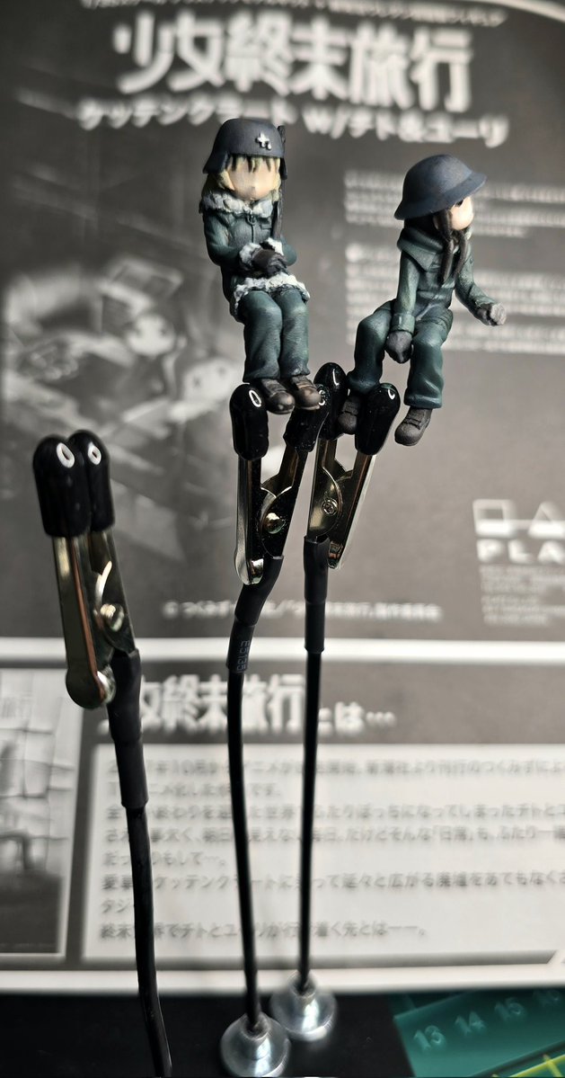 vtmayknot's tweet image. Loving the progress so far...!

I still have the kettenkrad to build, but these girls were ready and I've been feeling antsy to paint SOMETHING. (。^。^。)

#girlslasttour #modelkits #scalemodels #miniatures #platz