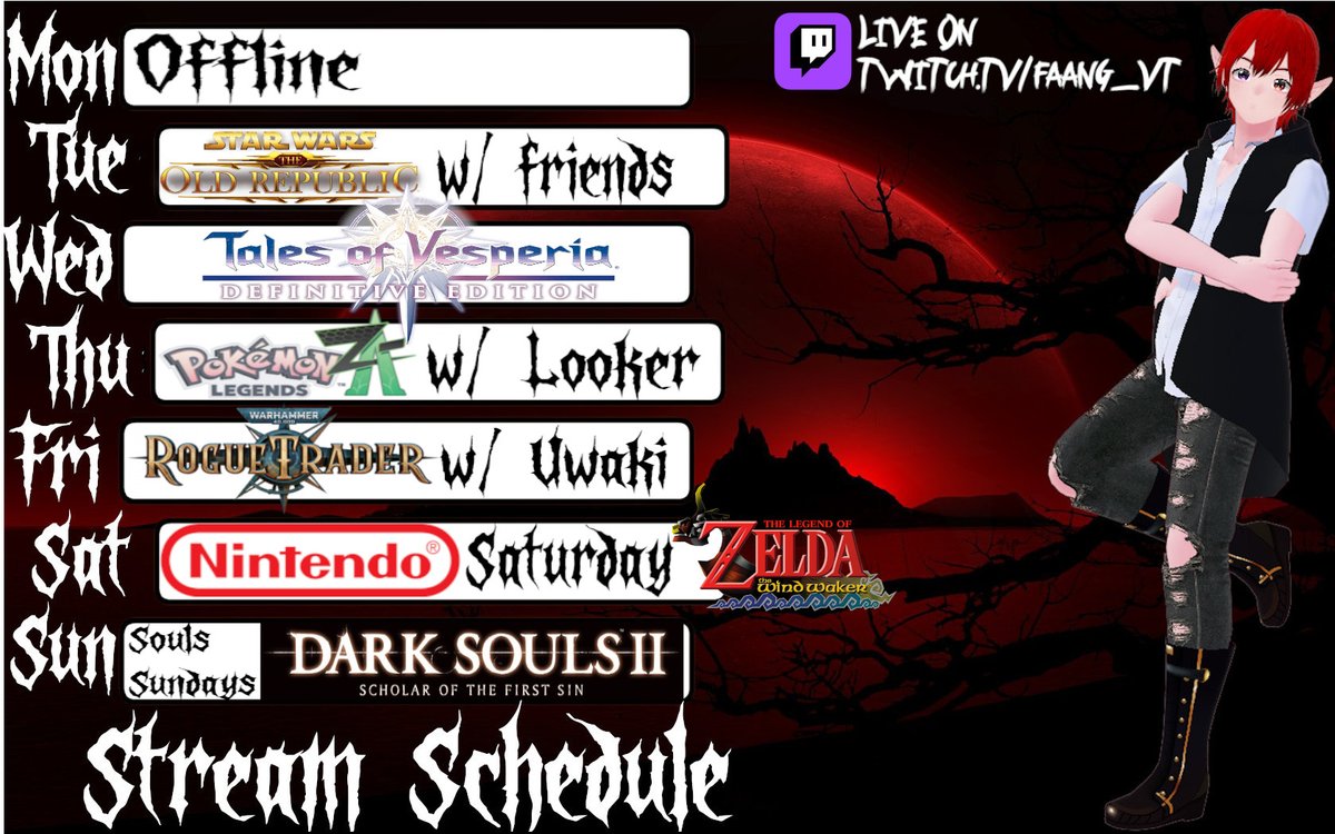 Fang (Punk ass vampire)🦇 【Scuffed streams only】 tweet media