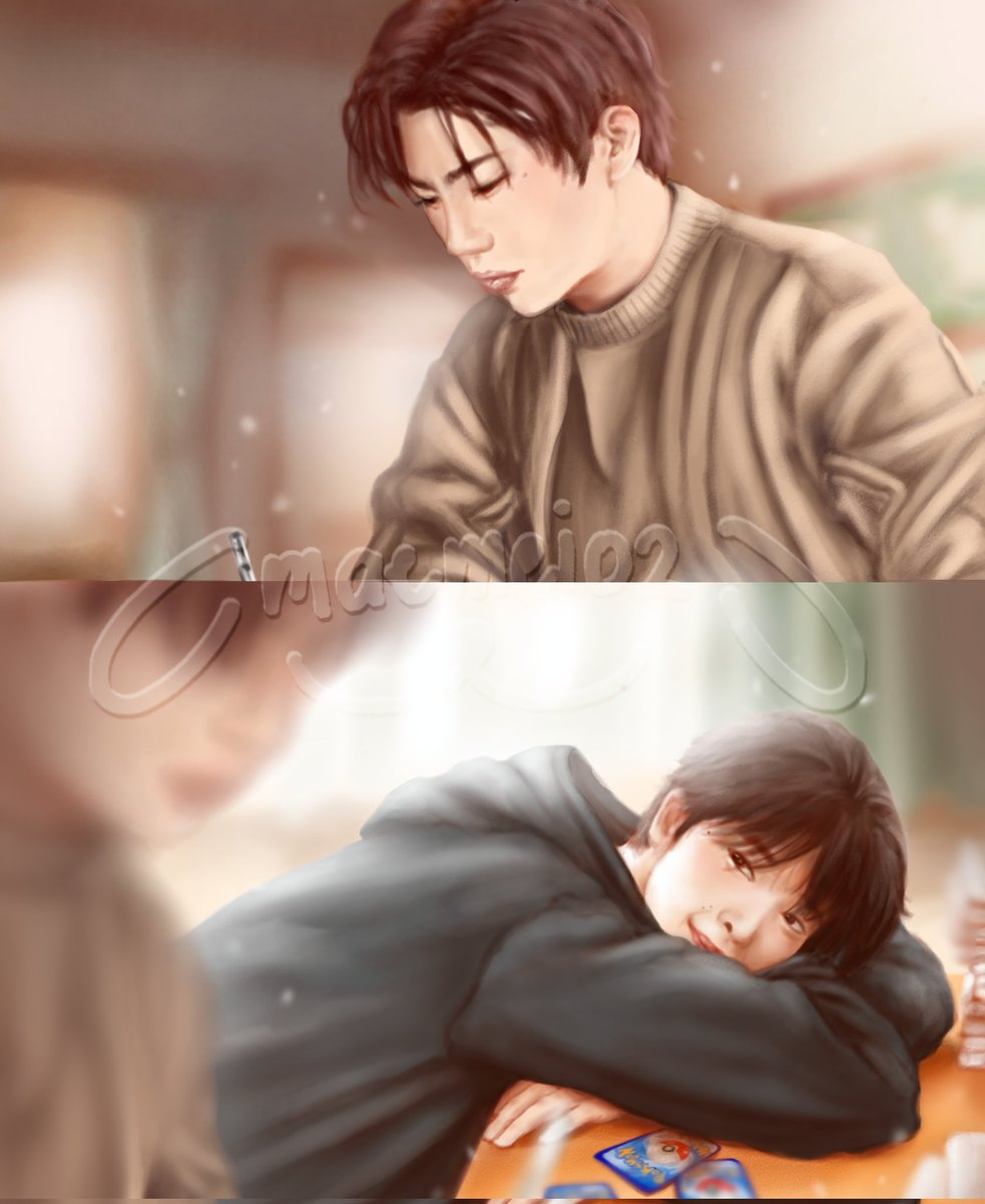 maemei02's tweet image. University AU of #mattparkz 

#geonmaet #parkgunwook #seokmatthew #zb1 #zerobaseone #zb1fanart #digital #kpop