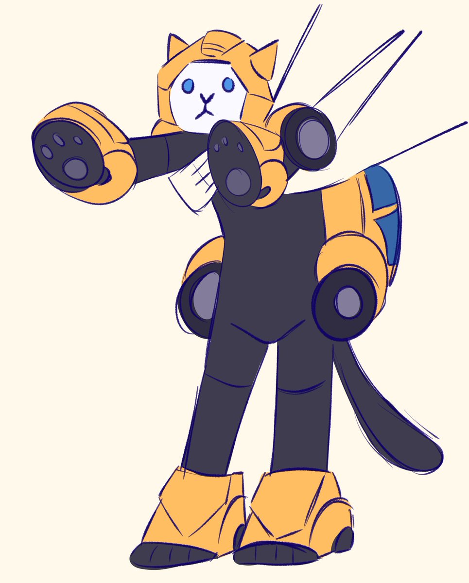 bloomss_'s tweet image. bumblecat the looooonnnggg waaaayyyyyy
#transformers #tf #bumblebee #fanart #doodle