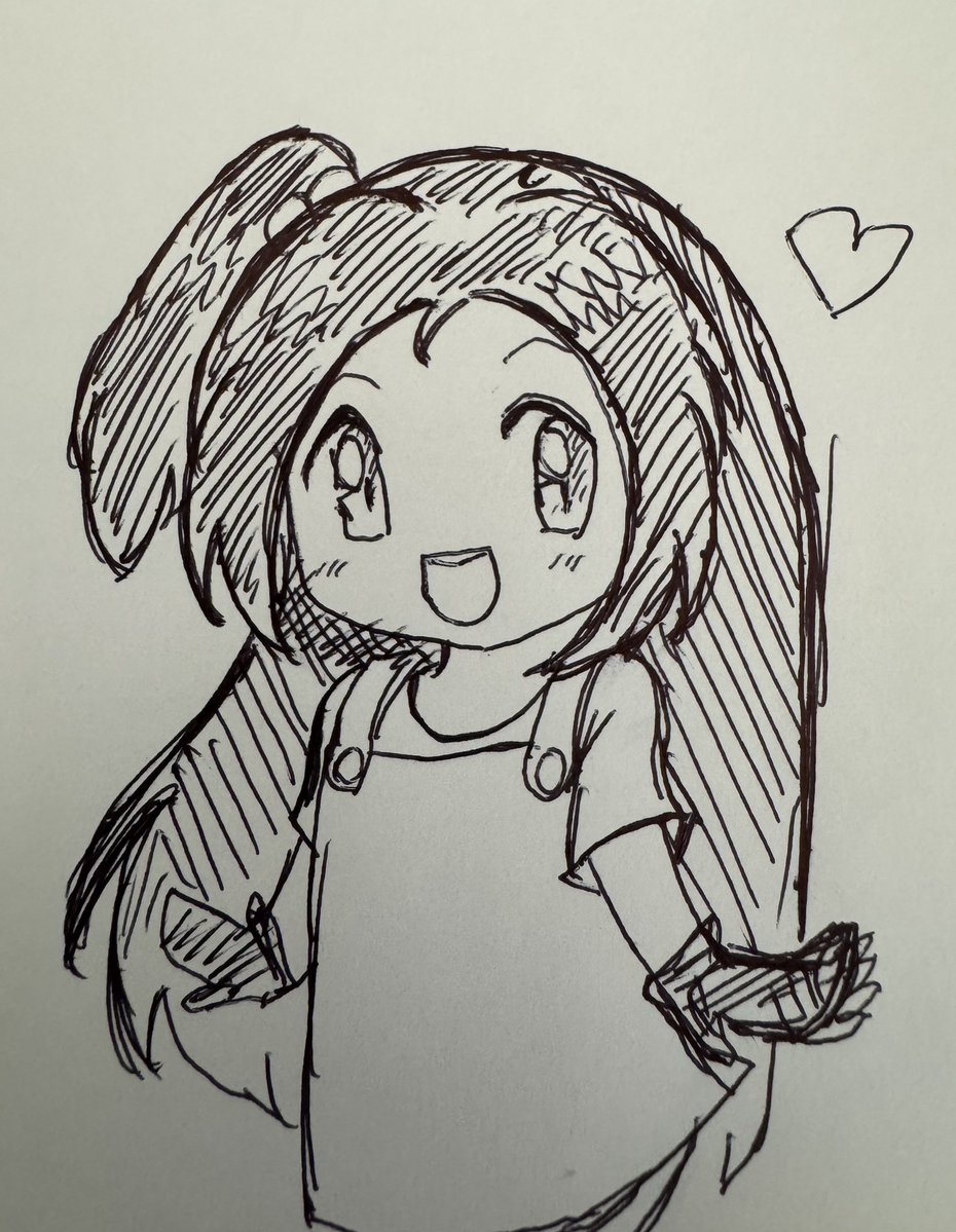 久々にアナログで描いたら
手のサイズを間違え
慌てて手袋らしきものを描いて誤魔化そうとした結果

よく分からないモノが出来上がる。