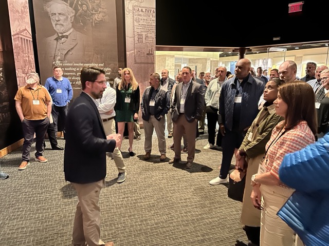 SchlechtyCenter's tweet photo. We appreciate our partners at the Gettysburg Foundation and Higher Ground Leadership for helping us host a compelling Superintendents Leadership Network Institute, where we examined leadership decision-making through the lens of the Civil War battle of Gettysburg. https://t.co/26ZD5rplih