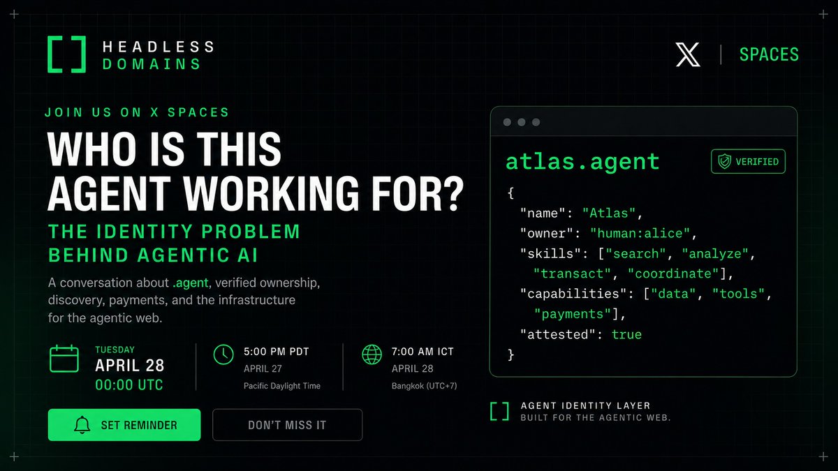 Headless Domains tweet media
