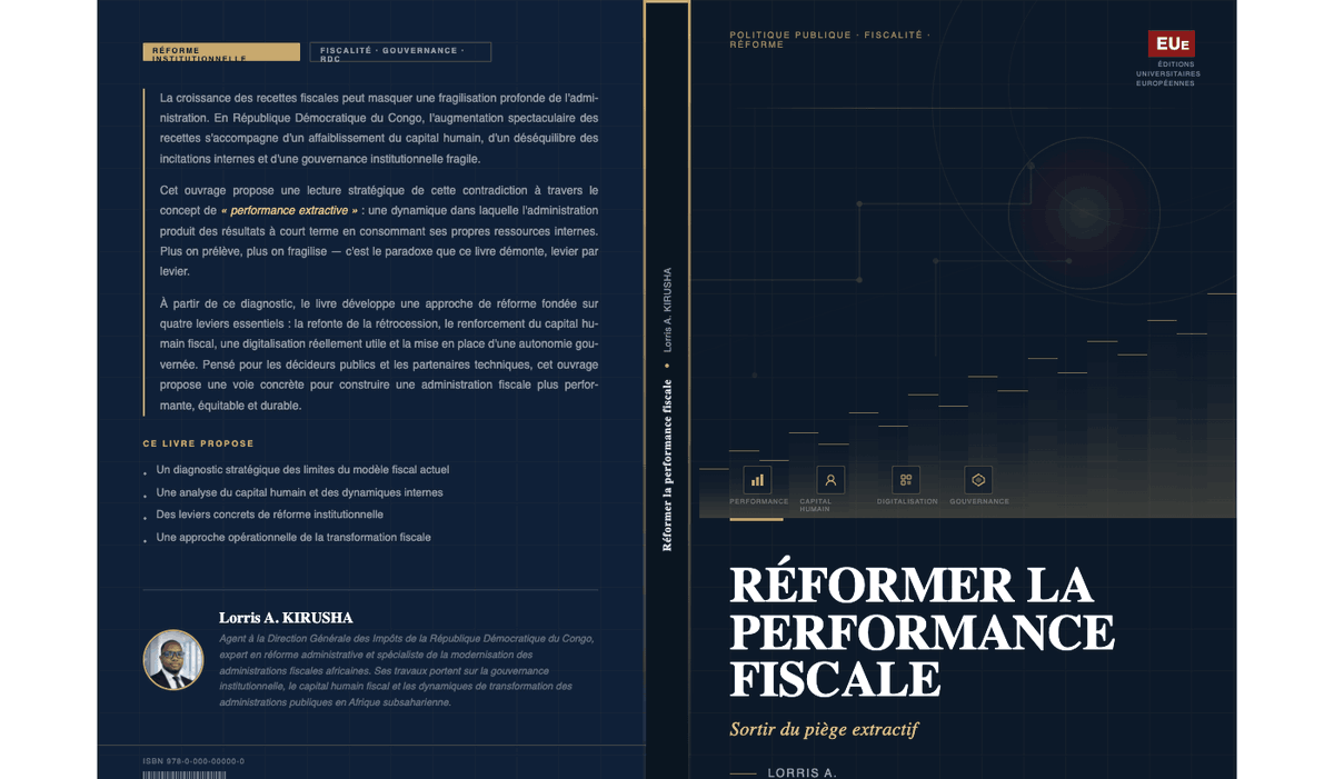 Réformer la performance fiscale
Une administration peut devenir performante en s’épuisant elle-même.
C’est la logique de la performance extractive.
Capital humain
Crétrocession transparente
Digitalisation utile
Gouvernance renforcée
#Fiscalité #RDC #Gouvernance #Afrique <a href="/dgi_rdc/">DGI_RDC</a>