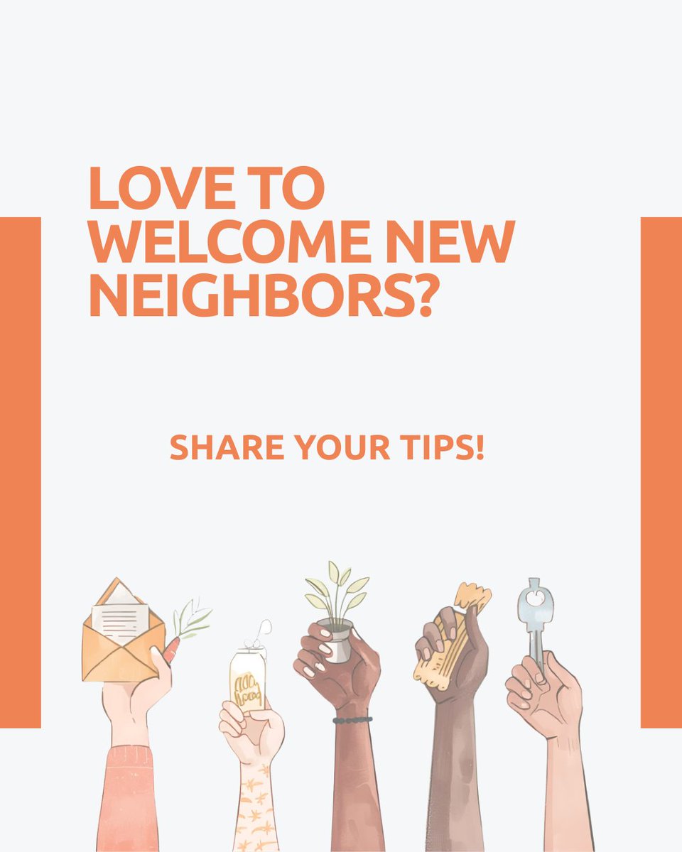 NiecieDraper's tweet image. How do you like to welcome new neighbors? 🤔

Share your best tips or tell us about a time you felt welcomed in a new neighborhood! 🏘

#engagement #question #NewNeighbors #Neighbor #homeowner #homeowners