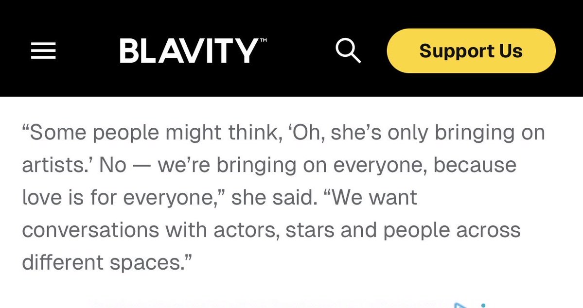 Her show is for EVERYONE—we won’t just get to see our favourite singers and musicians, we’ll get to see actors, actresses, and more people that are taking up space.