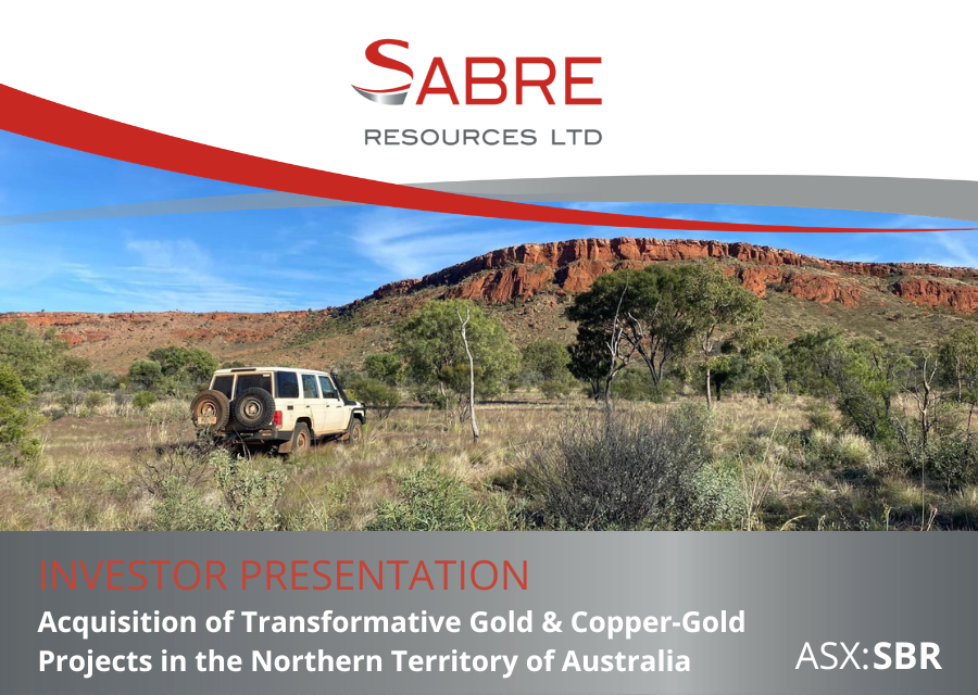 Sabre Resources Ltd tweet media