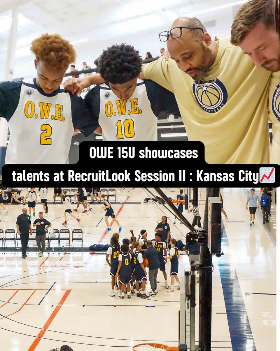 TheBrvghtSide's tweet photo. OWE 15U showed their depth, skillset, and competitiveness this weekend at RecruitLook Session 2 in Kansas City 🏀
Strong summer momentum continues as they build exposure in front of college programs.
More coverage coming.
#OWE16U #RecruitLook #AAUBasketball #GrassrootsHoops https://t.co/jNBAsFa4OB