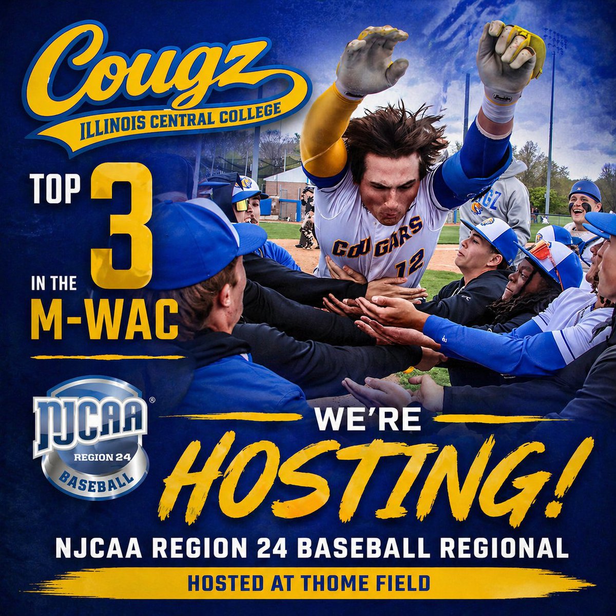 ICC Cougars Baseball tweet media