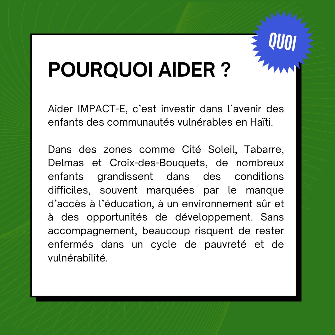 Initiative Sociale et Impact aux Enfants tweet media