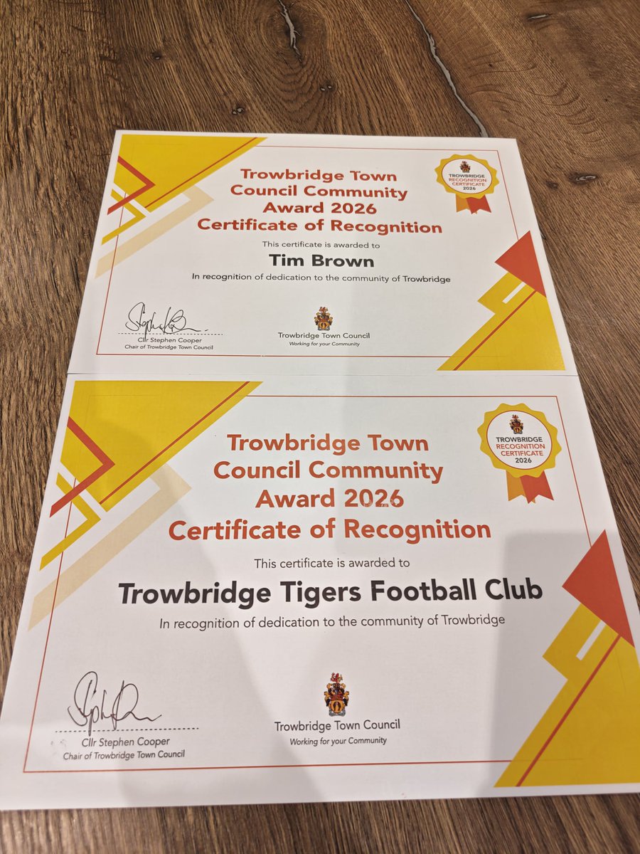 Trowbridge Town Tigers FC tweet media