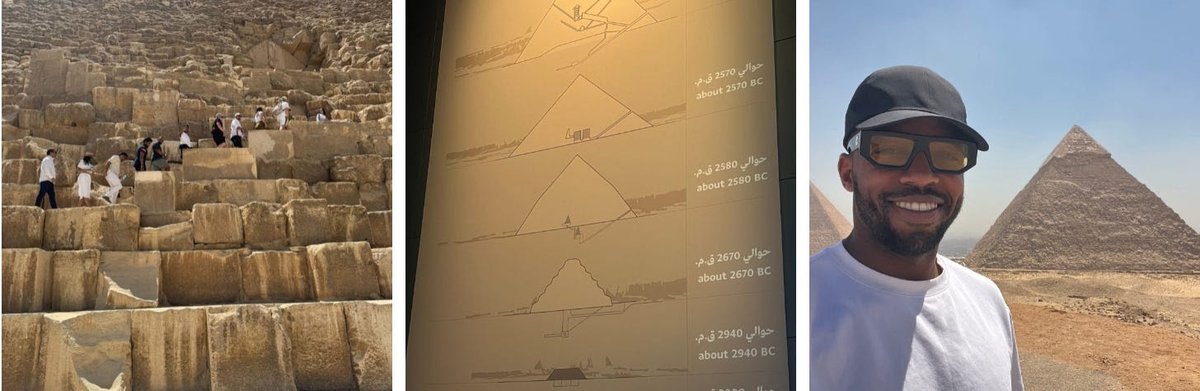 EQMembers's tweet photo. https://t.co/YxyKNv2LNL went to Egypt this past week, and looking at the last remaining wonder of the Ancient World, it was hard to move past this one thought: 

“Look what they built.”

They had a vision for something incredible, and without this vision, the landscape of Egypt would be entirely different.

This is how AI transformation happens as well, not with software, but with the question: "What are we trying to build?"