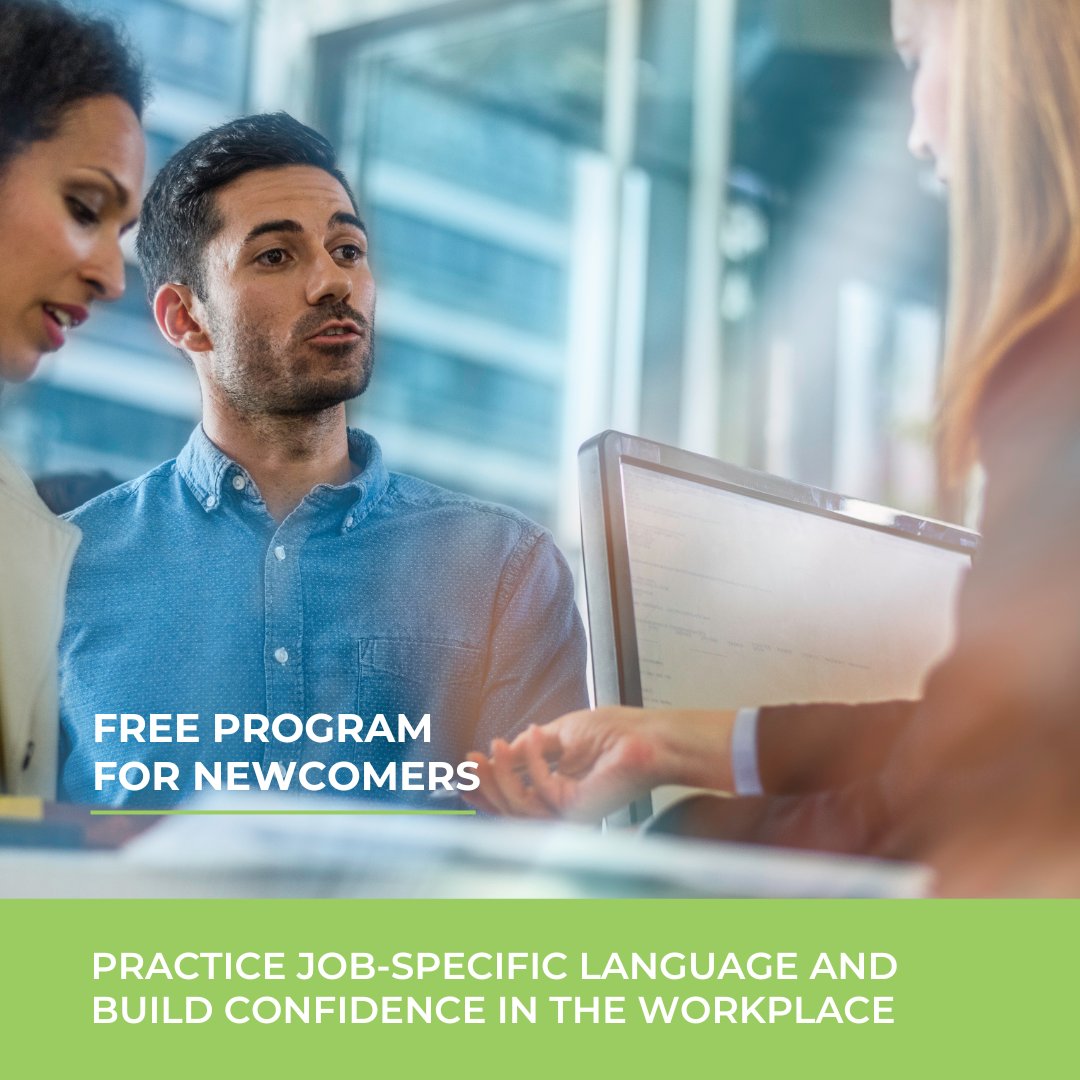 CentreConnect's tweet photo. 🇨🇦 Start your career in customer service!

Our FREE online program helps newcomers build English communication skills &amp; understand workplace culture in Ontario’s financial sector.

Learn more &amp; apply:
https://t.co/wpZQtowxYZ

 #CustomerServiceCareer #WorkplaceLanguageTraining https://t.co/z25tRrIXsr