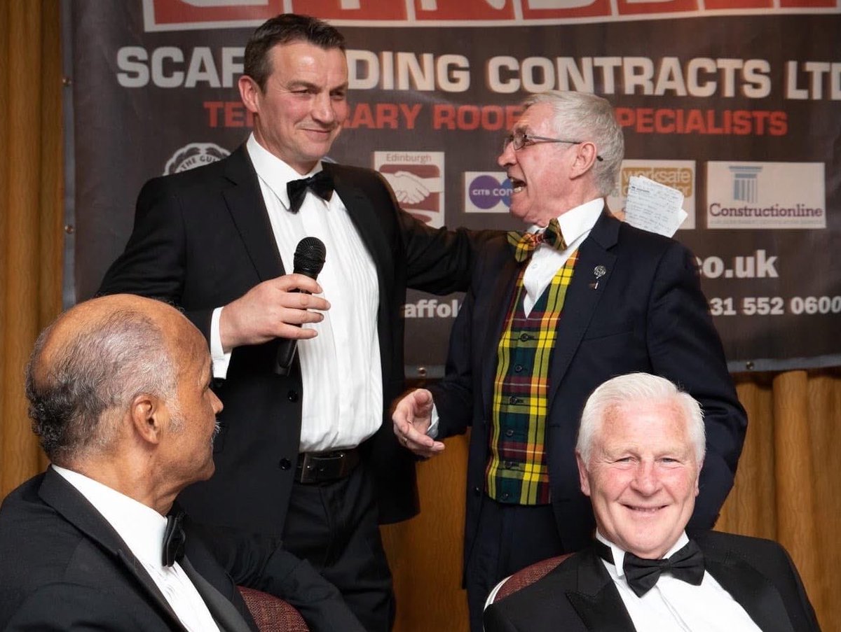 🏴󠁧󠁢󠁳󠁣󠁴󠁿 OTD 8 years ago in Edinburgh…
A dinner show that was 2nd to none, in honour of one of the UK’s greatest champions of all time ‘The Tartan Legend’ Ken Buchanan MBE, which raised enough money for the <a href="/buchanan_mbe/">The Ken Buchanan MBE Foundation (KBF)</a> to build the statue of Kenny that now proudly stands in