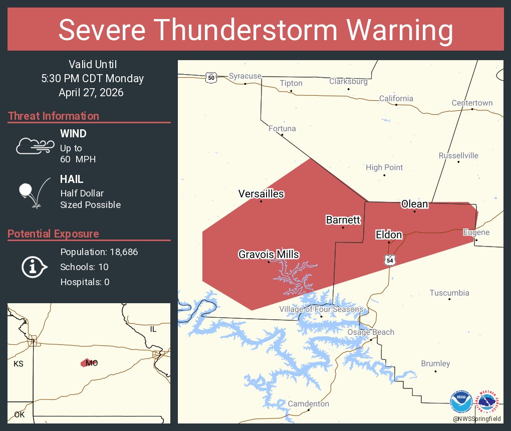NWS Springfield tweet media