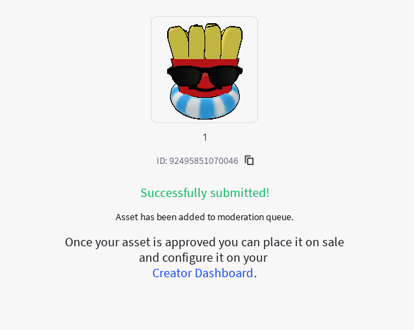 new item uploaded which is prob dropping in a month to fit with the summer theme and all