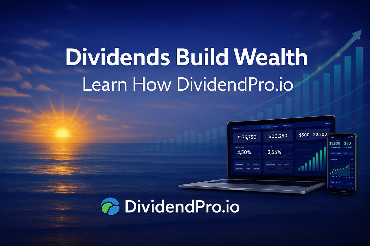 SpaceFutur30's tweet image. Back in my 20s, I ignored dividends, chasing hot stocks. Big mistake. Now I know steady dividend payers are the real wealth builders. Want to find the best ones? Discover how to spot top dividend stocks at dividendpro.io. 💰📈

#Dividends #DRIP #DividendInvesting