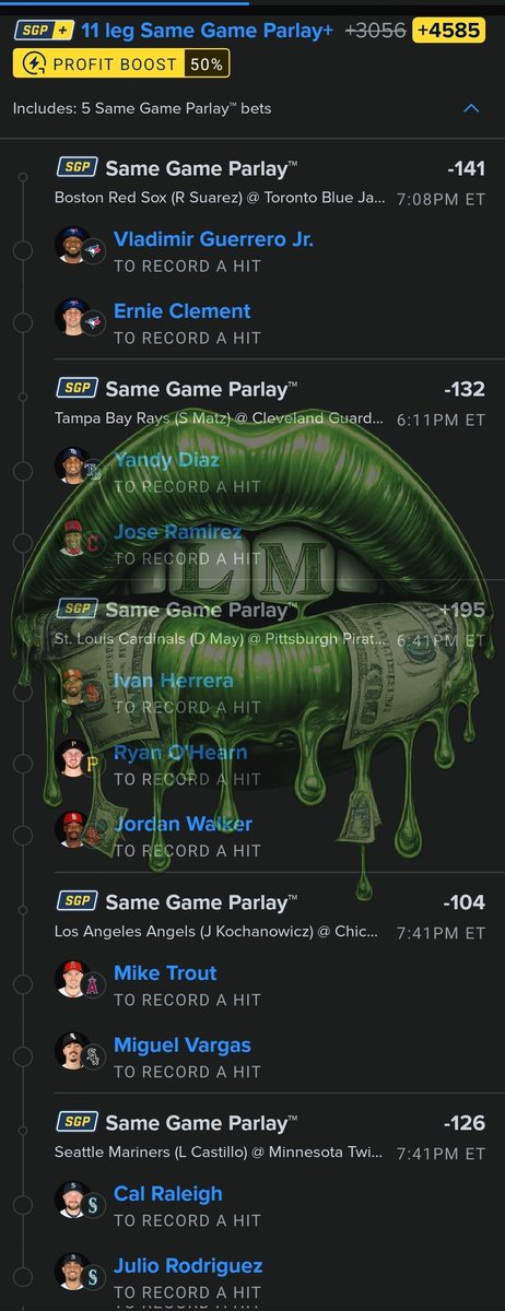 Ladi_Mayhem's tweet image. Mayhem Movement letss Goo🫡
account.sportsbook.fanduel.com/sportsbook/add…
#MLB
#Baseball
#MLBTwitter
#BaseballTwitter
#SportsBetting #BettingTwitter #GamblingTwitter #MLBPicks #MayhemMade
#Gambling𝕏
#freebets