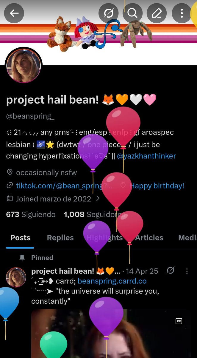 project hail bean! 🦊🧡🤍🩷 tweet media