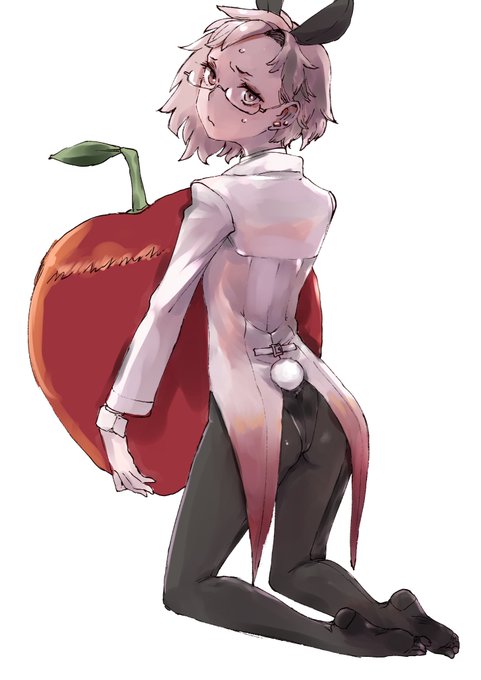 きょうのモーニングバニー、朝のりんごは金メダルと朝食りんごヨーグルトも言っていた(たぶん)