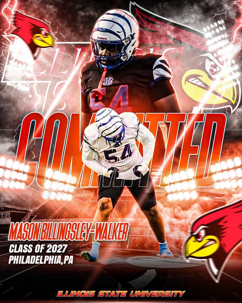 MasBWalker's tweet image. Alhamdulillah dreams turned to reality.  thank you to my parents, my coaches, and my brothers for believing in the vision. I’m 100% committed to Illinois State University ! Go Red Birds! ￼￼@CoachRobSnyder