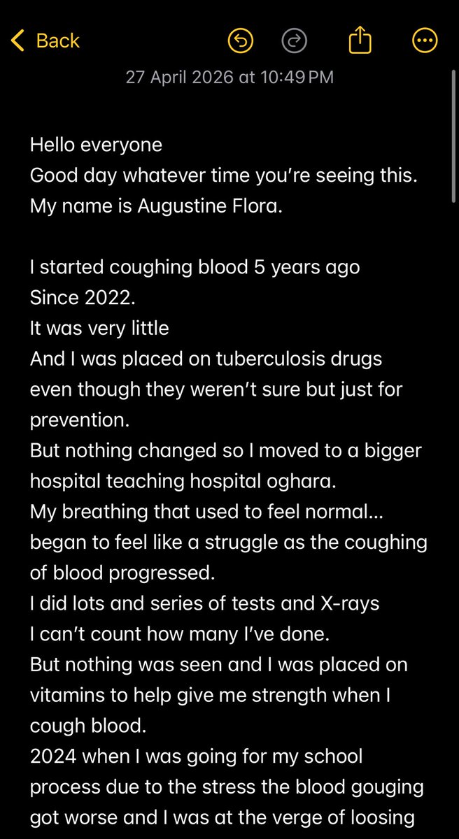 Augustine flora tweet media